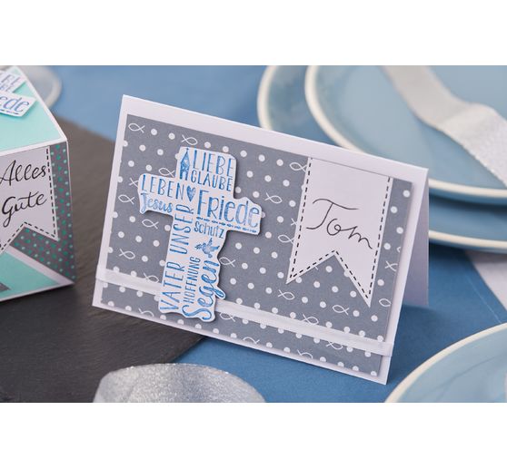 Wooden stamp "Our Father"