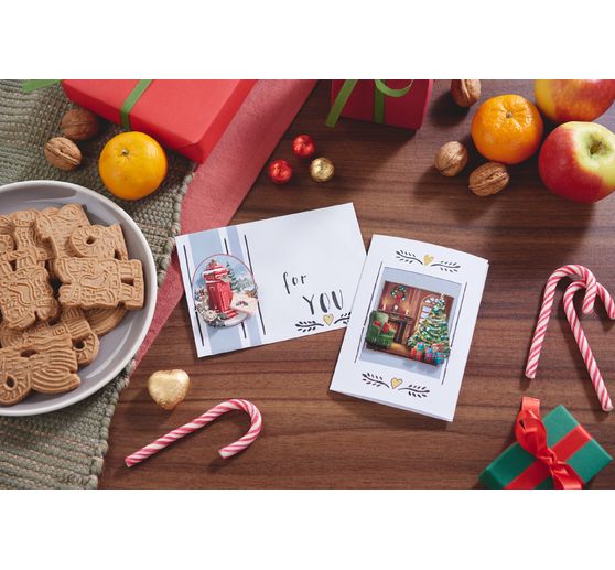 3D punched sheet book "Christmas Village" 