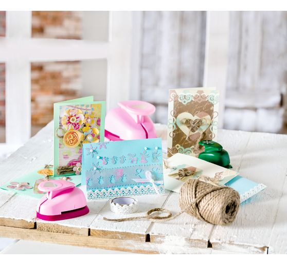 VBS Double cards with envelopes "Pastel", 50 pcs.