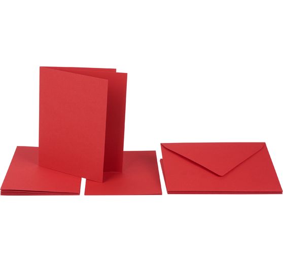 Double cards with envelopes and inserts