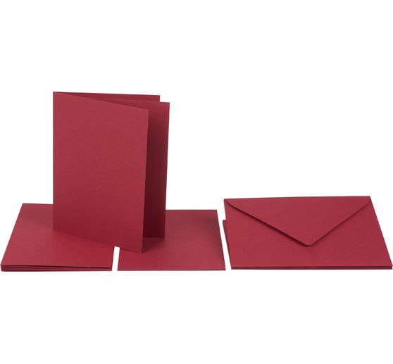 Double cards with envelopes and inserts