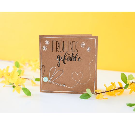 VBS Aluminium wire "Silver coloured", 3 m