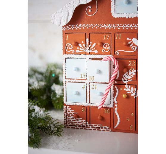 Adesivo in rilievo "Numeri dell'avvento"