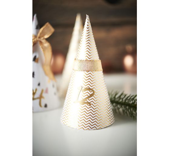 Relief sticker "Big Advent numbers"