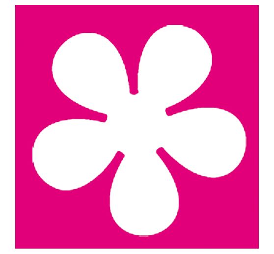 Craft punch "Retro flower", 1.6 cm