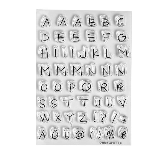 Clear Stamp Set "Alphabet"