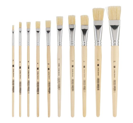VBS Bristle brushes "Nature"