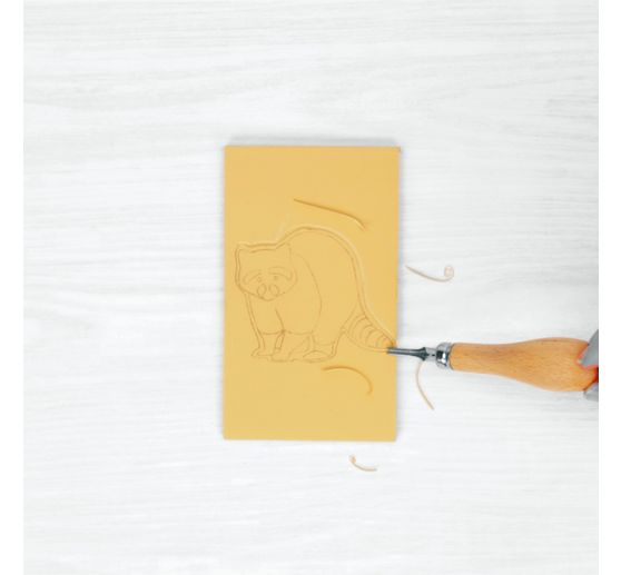 Soft Linoleum printing plate