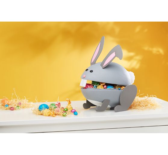 Styrofoam egg, 2 parts, 30 cm