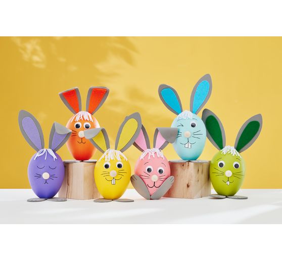 VBS Wobbly eyes to glue on "Round", 30 mm, 10 pieces