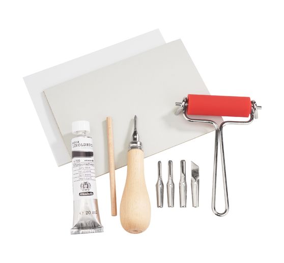 Linoleum Cutting Set