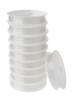VBS Rubber cords "Magic Stretch", transparent, 1 mm, 10 rolls of 4 m