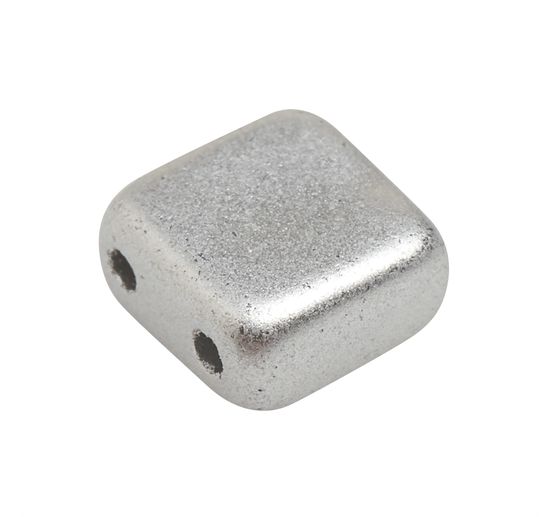 Glass bead "Square", 35 pieces