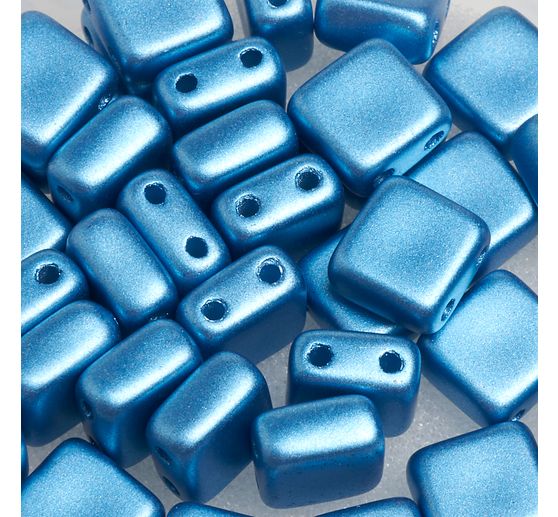 Glass bead "Square", 35 pieces