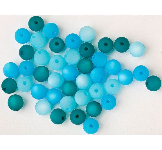 Polaris bead mix, 8mm, 45 pieces