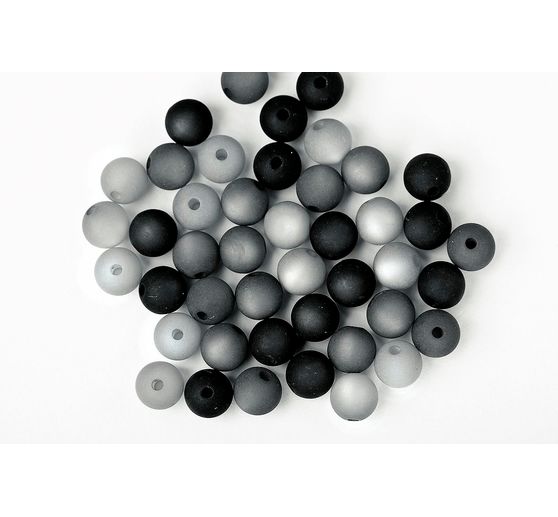 Polaris bead mix, 8mm, 45 pieces