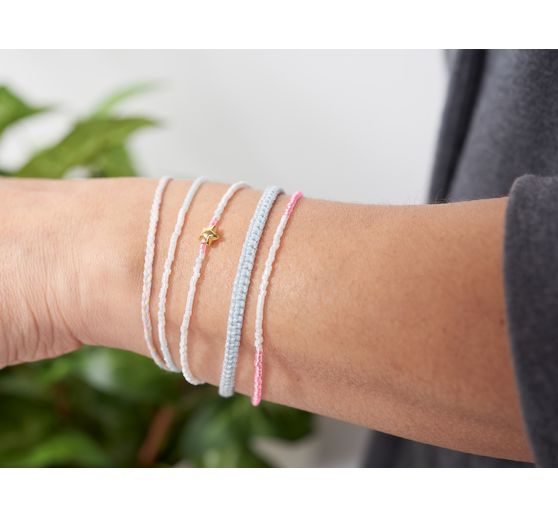 Mini-Pearl metal "Star", 6 pieces