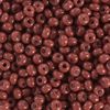 Rocailles, rich colours, 2,6mm Medium Brown