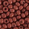Rocailles, rich colours, 4,5mm Medium Brown
