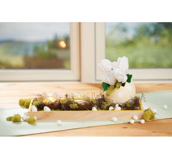 VBS Tea light jars "Curved", 12 pieces