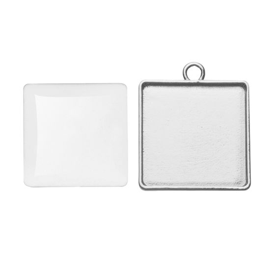 Cabochon-Decoration pendant large