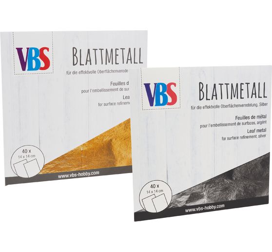 VBS Leaf metal, 40 sheets