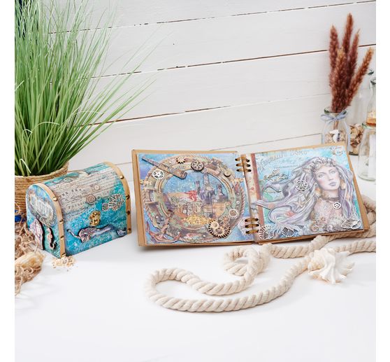 VBS Charms connector "Gear wheels"