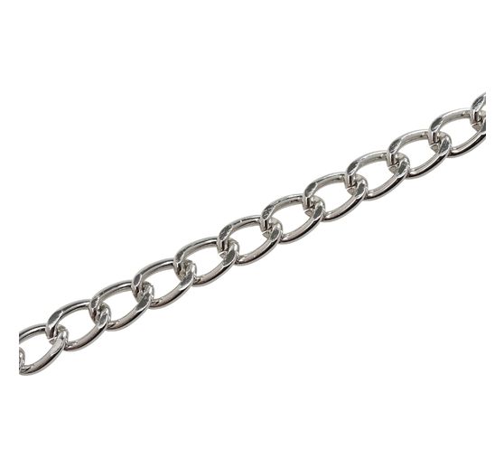 Link chain, 1 m, aluminium, approx. W 6 x H 9 mm