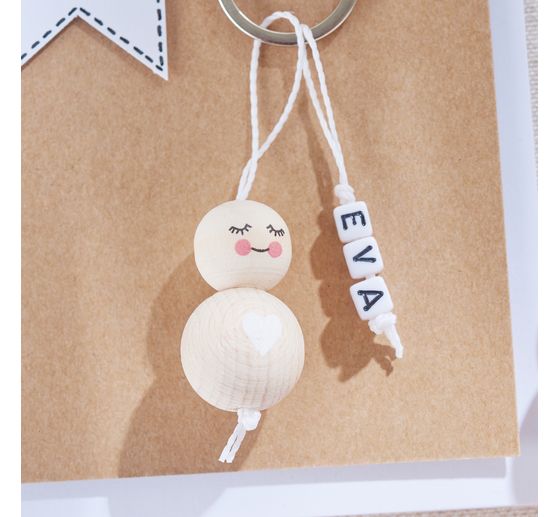 Letter beads "Black"