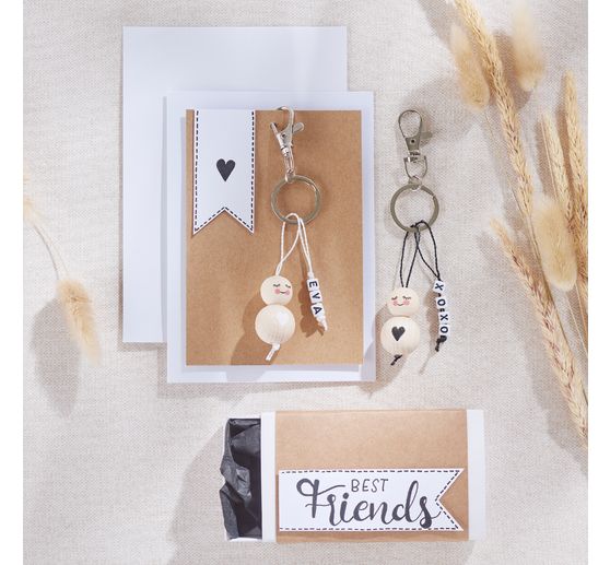 Letter beads "Black"