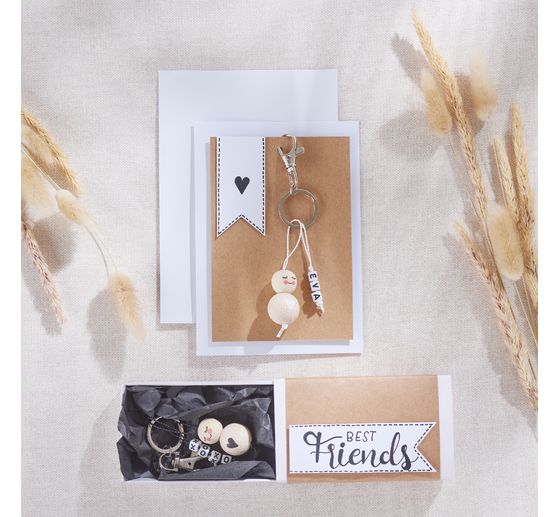 Letter beads "Black"