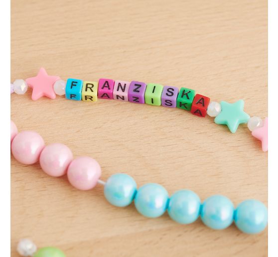 Perline di vetro tagliata rotonda, 6 mm