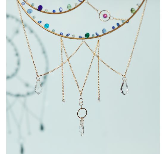 Glitter beads, &Oslash; 8 mm, 20 pieces