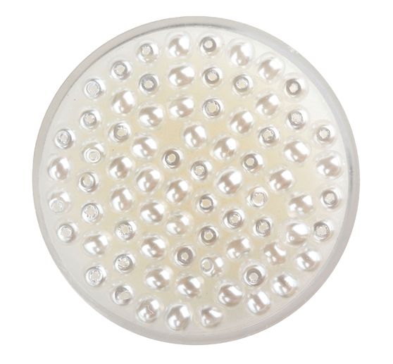 Crystal Renaissance glass wax bead, 4mm, 75 pieces