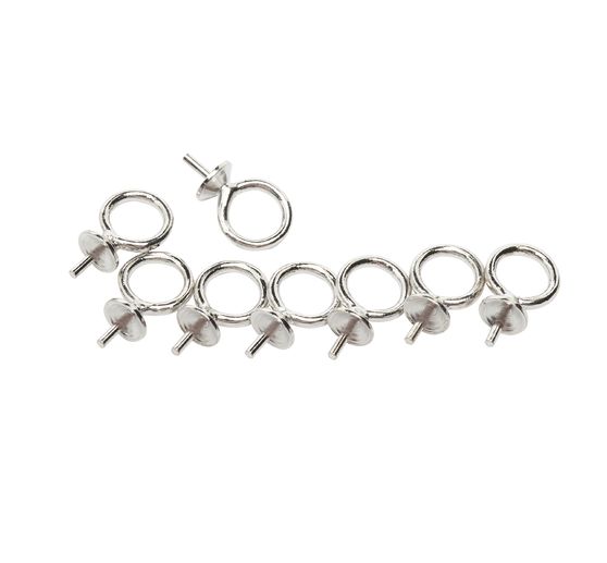 Ciondolo con perline e spilla