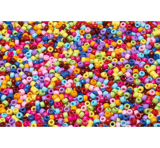 VBS Beads "Colorful mixed", 500 g