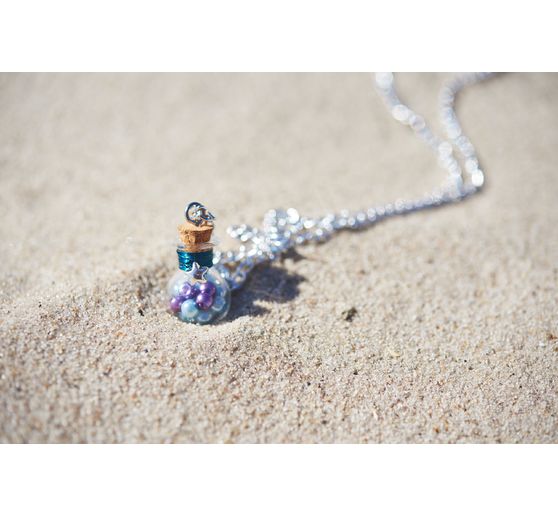 Mini-Pearl metal "Star", 6 pieces