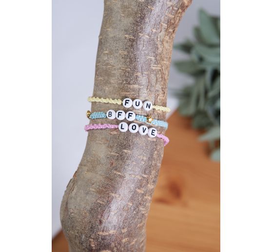 Mini-Pearl metal "Star", 6 pieces