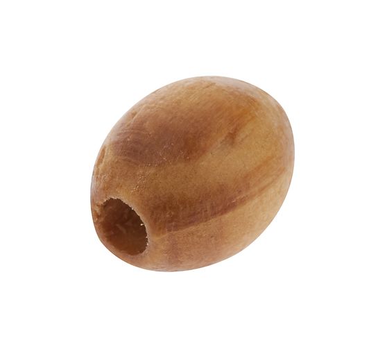 VBS Wooden olives with natural grain, 100 g