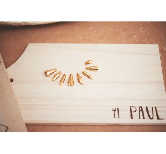 Brandmark piston in wooden box