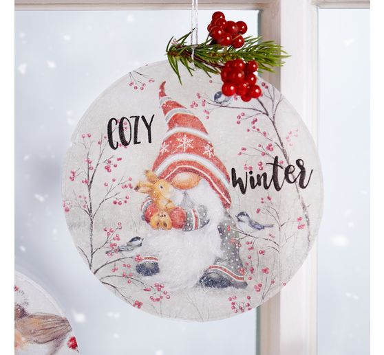 Acrylic separating-/painting disc "Round", Ø 16 cm