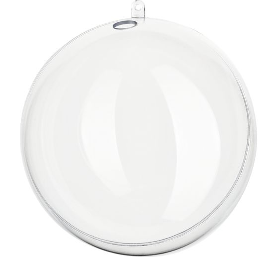 Acrylic ball with hole, &Oslash; 16 cm