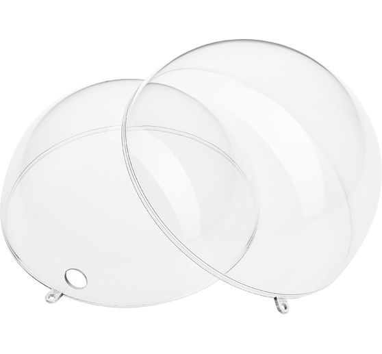 Sfera acrilica con foro, &Oslash; 18 cm
