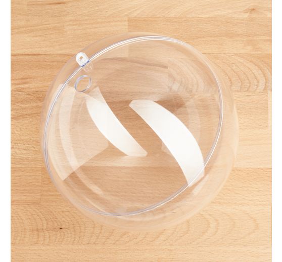 Sfera acrilica con foro, &Oslash; 18 cm