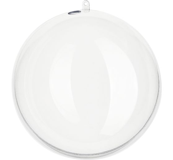 Sfera acrilica con foro, &Oslash; 18 cm