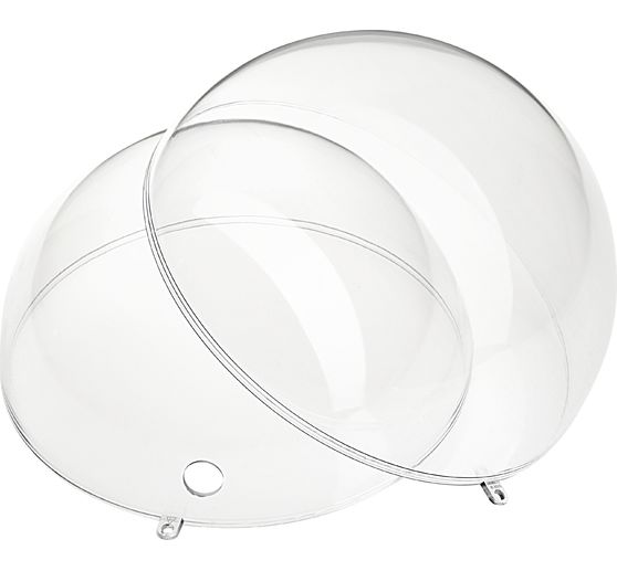 Sfera acrilica con foro, &Oslash; 20 cm