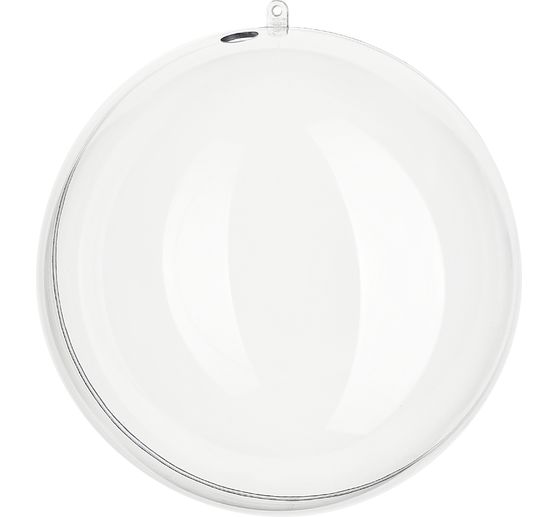 Sfera acrilica con foro, &Oslash; 20 cm
