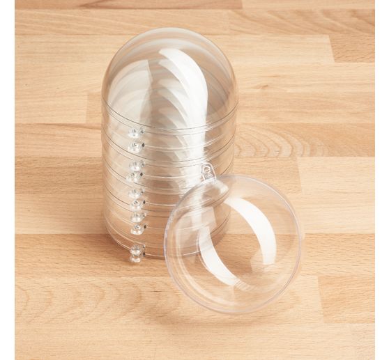 Sfera acrilica VBS, &Oslash; 8 cm, 6 pezzi
