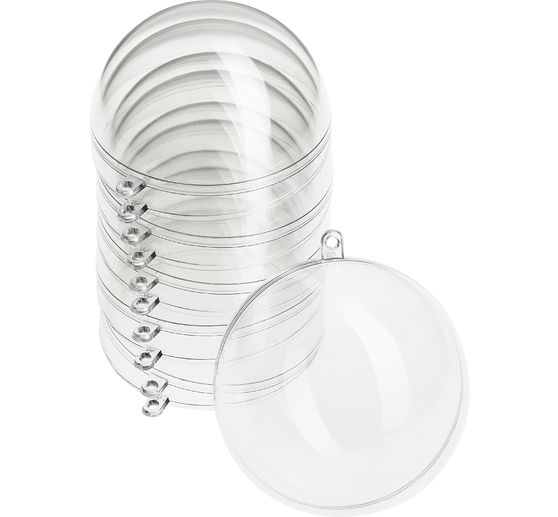 Sfera acrilica VBS, &Oslash; 8 cm, 6 pezzi
