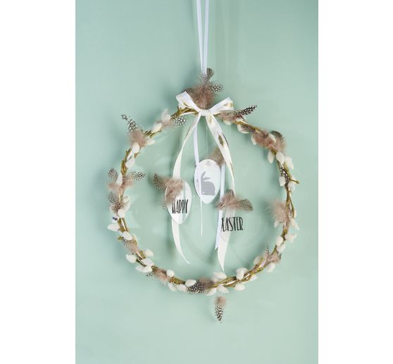 Metal ring "Circle", White